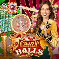 Crazy Balls logo by Evolution at Lalabet