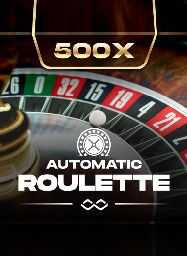 Auto Roulette 500X logo by Winfinity Lalabet
